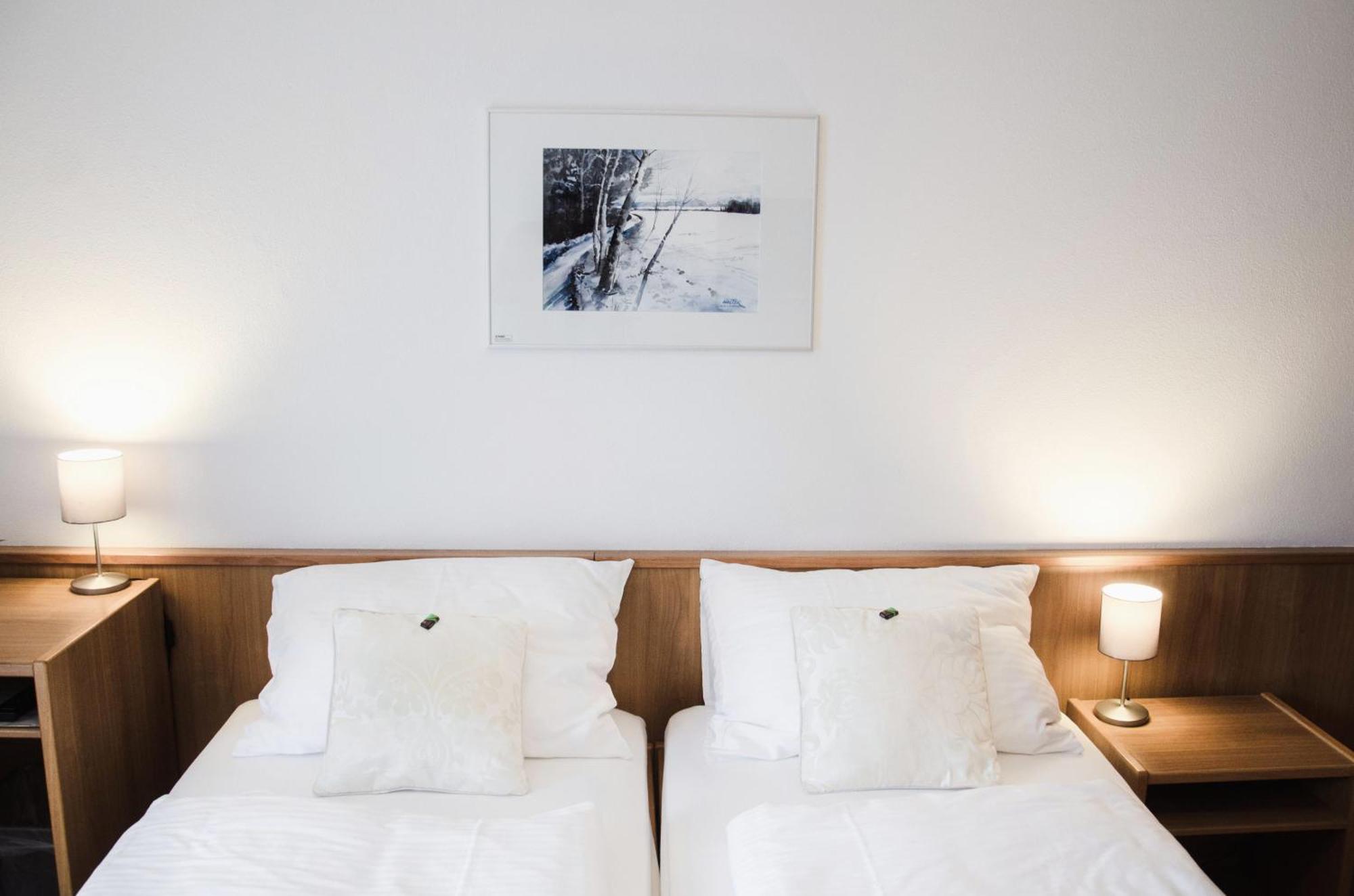 Hotel Blaue Traube Schongau Eksteriør billede