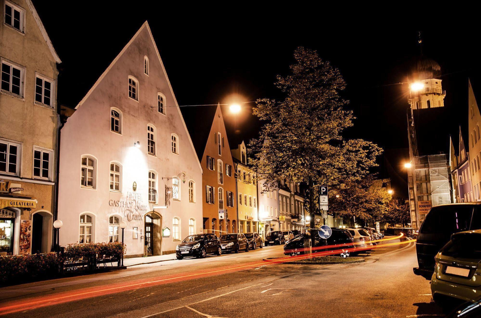 Hotel Blaue Traube Schongau Eksteriør billede